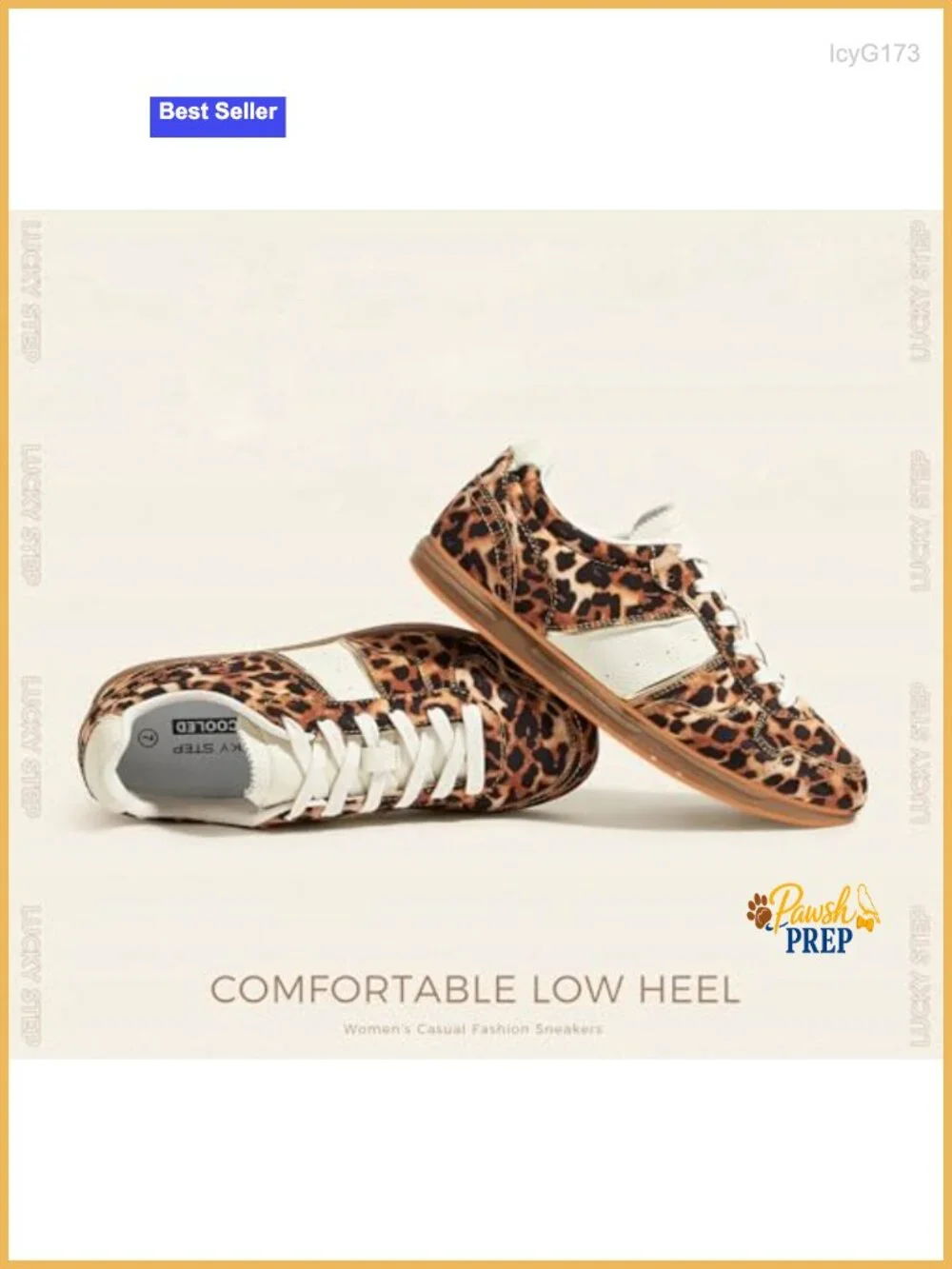 PU Leather Low Top Lace Up Walking Sneakers